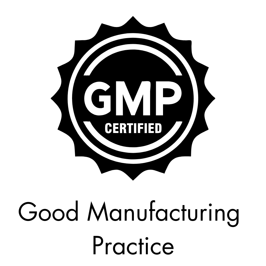 Manufactured in a good manufacturing practice licensed faciliy