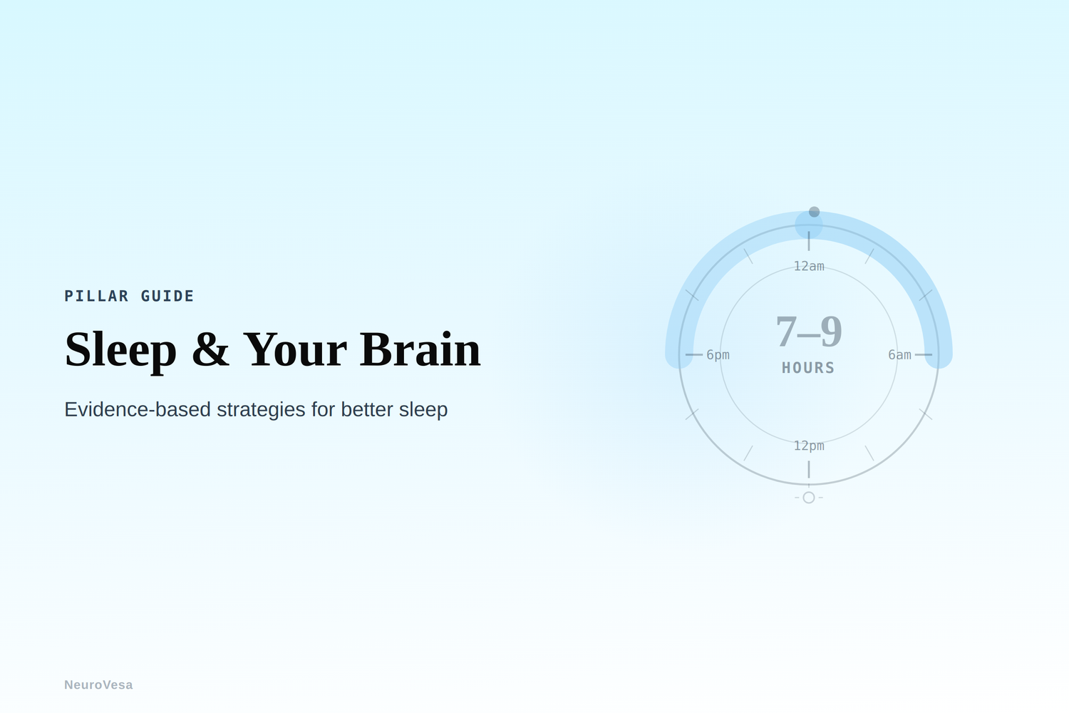 Sleep and Your Brain: The NeuroVesa Pillar Guide